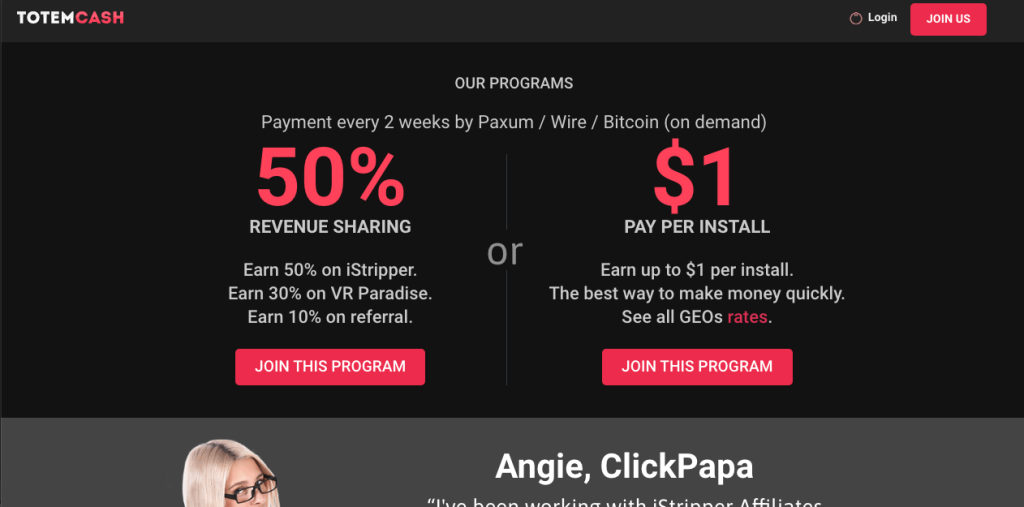 ISTRIPPER TOTEM CASH